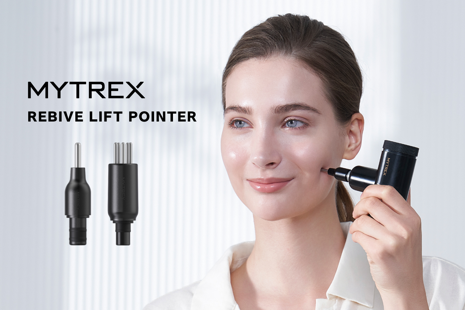 MYTREX REBIIVE LIFT POINTER フェイスポインター 顔・頭皮の集中ケアに特化した新ハンディガン「REBIVE LIFT POINTER