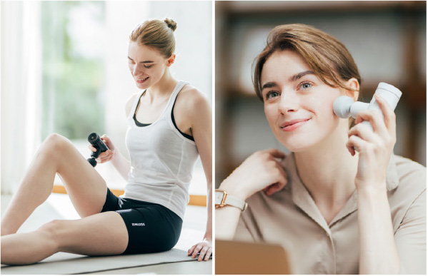 REBIVE MINI XS2(リバイブ ミニ XS2)｜手圧変動機能を搭載したコンパクトマッサージガン